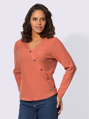 Pull à encolure en v 50% coton (Image 1)