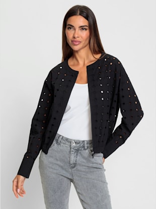 Blouson superbe broderie ajourée