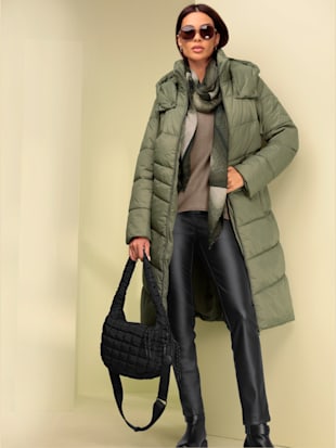 Manteau matelassé capuche amovible grâce à une glissière (Image 1)