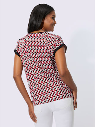 T-shirt en v viscose (ecovero)