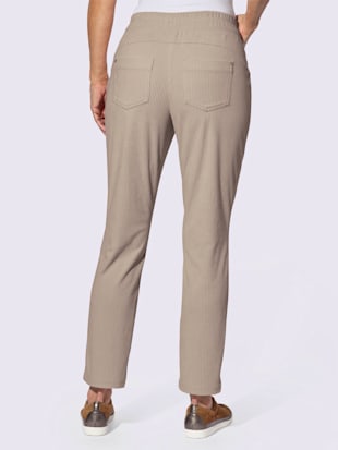 Pantalon velours imitation velours côtelé (Image 4)