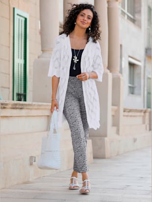 Pantalon en bengaline avec viscose