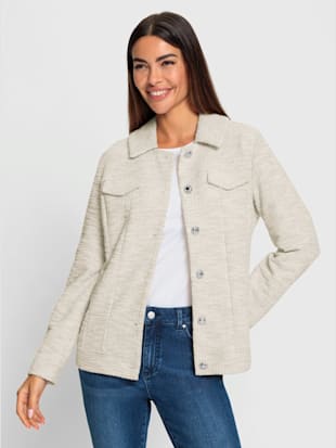 Veste de loisirs tissu structuré de qualité