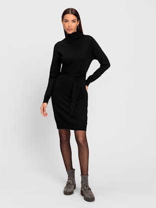 Robe en tricot col roulé flatteur (Image 2)