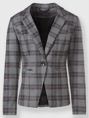 Blazer superbe tissage en carreaux