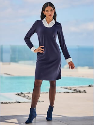 Robe en jersey aspect 2 en 1 tendance