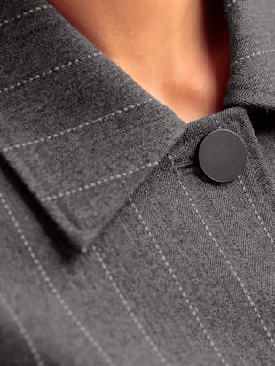 Veste blazer fines rayures classiques (Image 5)