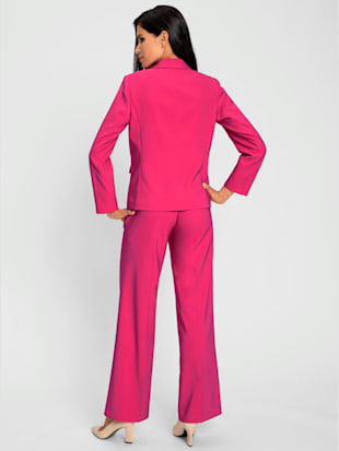 Tailleur pantalon boutons fantaisie dorés (Image 3)