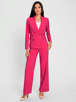 Tailleur pantalon boutons fantaisie dorés (Image 2)