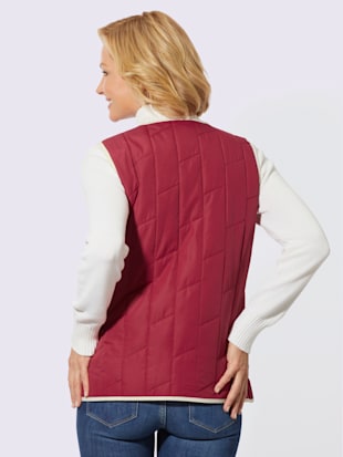 Gilet matelassé détails contrastés (Image 3)