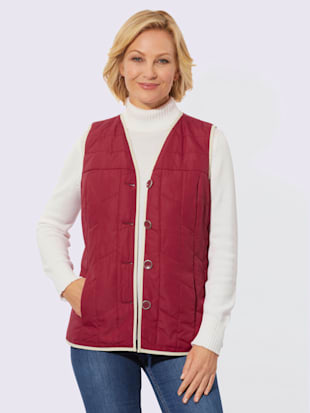 Gilet matelassé détails contrastés (Image 2)