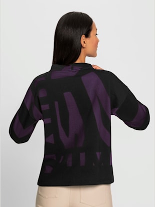 Sweat-shirt motif imprimé