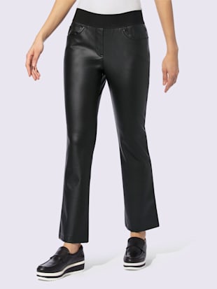 Pantalon en imitation cuir qualité douce