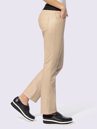 Pantalon en imitation cuir qualité douce