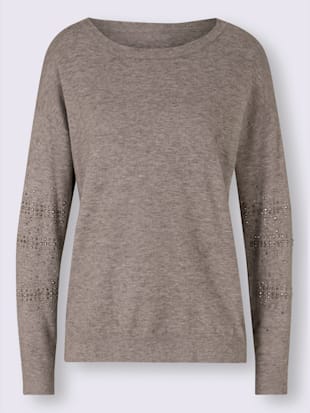 Pull à encolure ronde