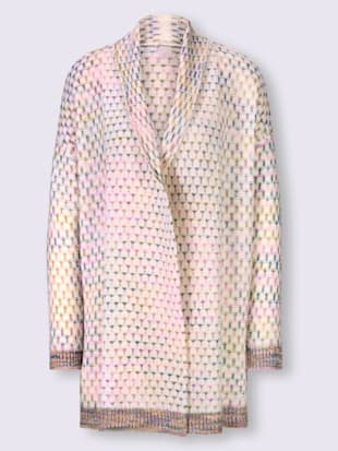 Manteau en tricot coloris tendance
