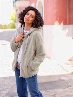 Veste imitation fourrure allure tendance