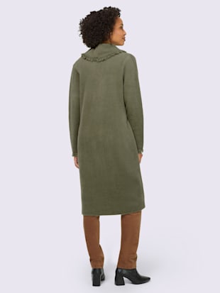 Manteau en tricot chaud et moelleux
