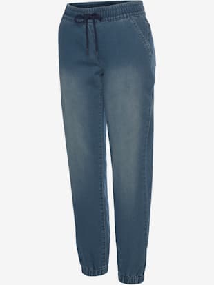 Pantalon de jogging aspect jean