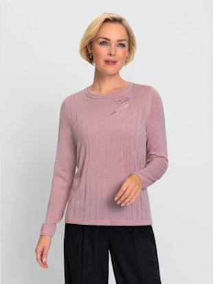 Pull avec broderie