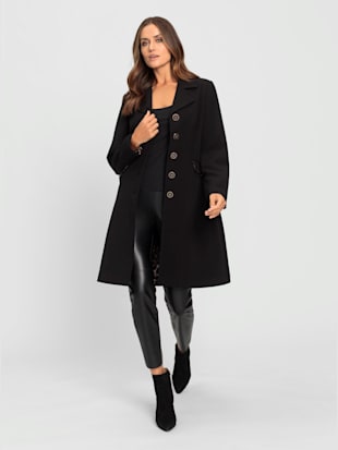 Manteau court superbe doublure au motif léopard (Image 2)
