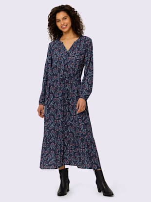 Robe imprimée élégant imprimé paisley