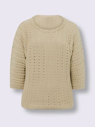 Pull ajouré motif ajouré léger (Image 4)