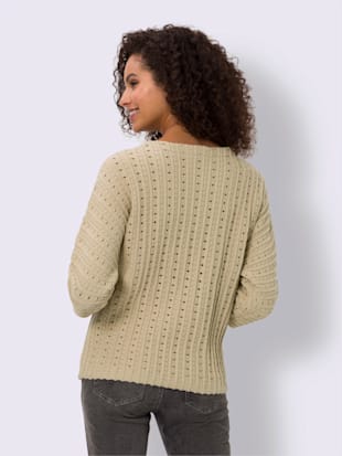 Pull ajouré motif ajouré léger (Image 3)
