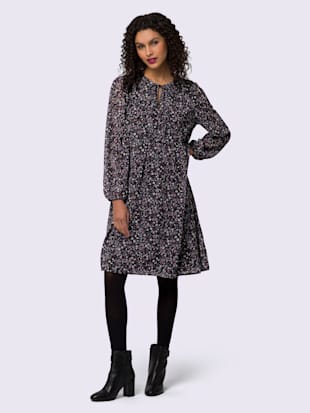 Robe à fleurs qualité tissée