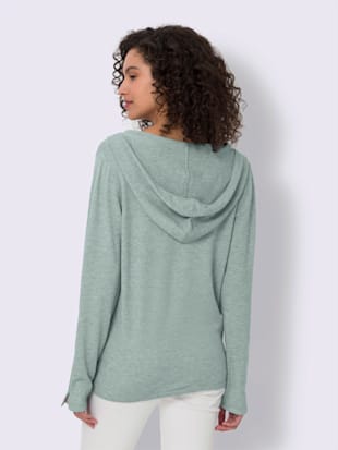 Cardigan capuche tendance