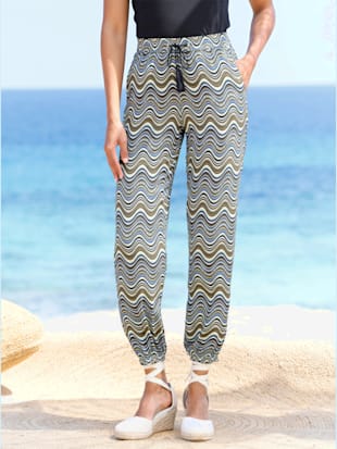 Pantalon tissé imprimé mode (Image 1)