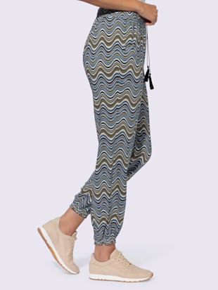 Pantalon tissé imprimé mode (Image 3)