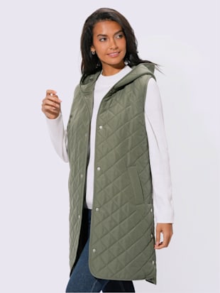 Gilet long coupe longue affinante