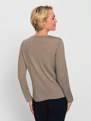 Pull avec broderie