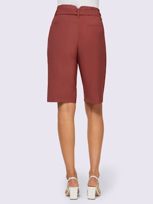 Shorts ceinture à nouer