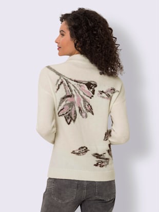 Pull superbe motif jacquard