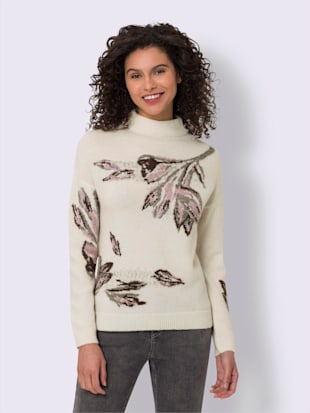 Pull superbe motif jacquard