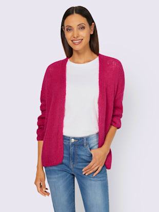 Veste en tricot grosses mailles tendance