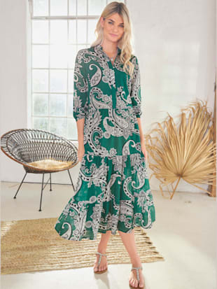 Robe imprimée qualité tissée