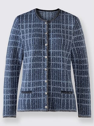 Cardigan fil brillant