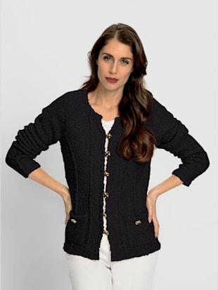 Cardigan tricot bouclé