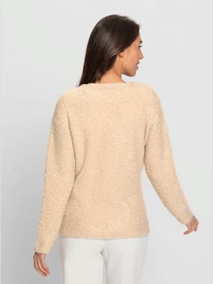 Cardigan tricot bouclé