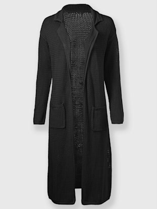 Manteau en tricot joli motif ajouré (Image 3)