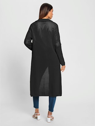 Manteau en tricot joli motif ajouré (Image 2)