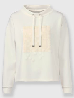 Sweatshirt motif imprimé exclusif devant