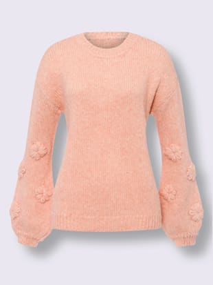 Pull fleurs en 3d