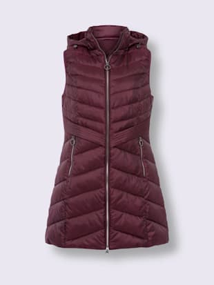 Gilet matelassé piquage tendance