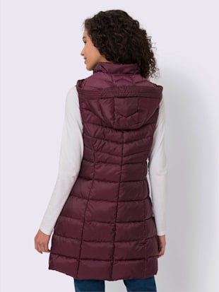 Gilet matelassé piquage tendance