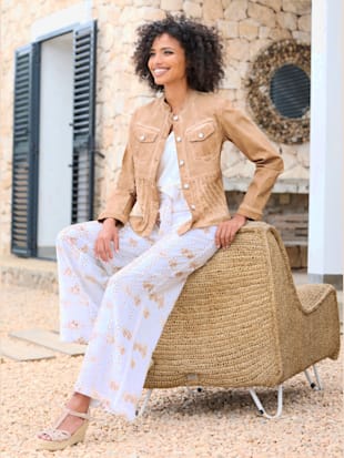 Veste blazer délavage « oil dyed » tendance (Image 1)