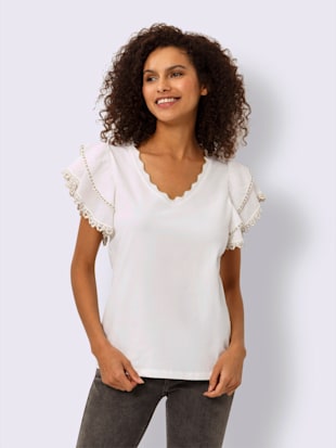 T-shirt à manches courtes manches chauve-souris seyantes (Image 2)